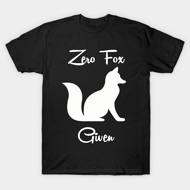 Zero Fox Given T-Shirt by GrayDaiser